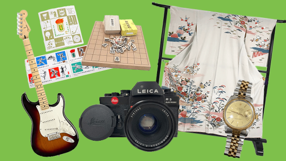 買取事例の品々